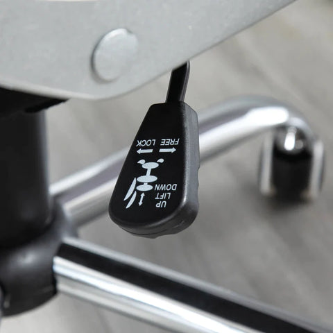 Rootz Office Chair - Desk Work Chair - Swivel Chair - Desk Chair - Adjustable Work Chair - Black - 64 X 75 X 111-121 Cm