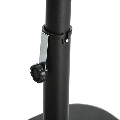 Rootz Traffic Light Umbrella - Parasol with Hand Crank and Mosquito Net - For 8 People - 360° Rotatable - Green - 2.95m x 2.95m x 2.4m