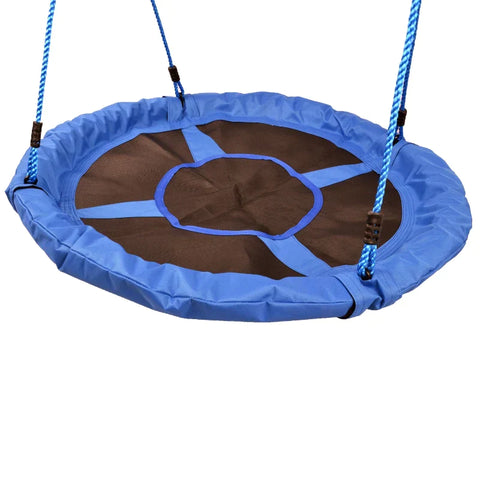 Rootz Nest Swing -  Children's Swing - Bird's Nest Swing - Garden Swing - Outdoor Swing - Blue