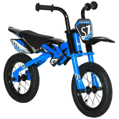 Rootz Kids Balance Bike - Training Bicycle - Children's Balance Bike - Learning Balance Bike - Sport Bike - Steel/PP/Rubber - Blue - 91 x 43 x 61 cm