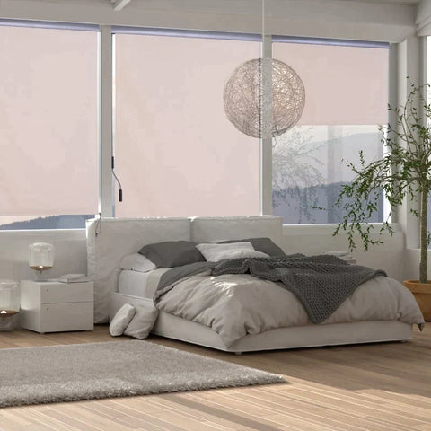 Rootz Verticale Luifel - Balkonluifel - Luifel - Raamrol - Creme Wit - 140 x 250 cm