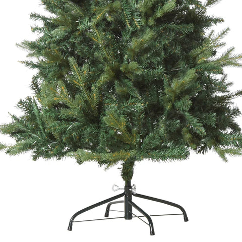 Rootz Kerstboom - 1,5 M Kunstspar - Boom 946 Takken - Mooie Natuurlijke Vorm - Metalen Voet - PVC - Groen - Ø95 x 150H cm