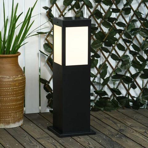 Rootz Solar Tuinlamp - Padverlichting - Tuinverlichting - 6-10 uur lichttijd - Weerbestendig - IP 44 - 16 LED's - Zwart - 20L x 20W x 60H cm