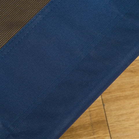 Rootz Dog Bed - Dog Lounger - Cat Bed - Pet Bed - Sleeping Place - Blue - 76.2 x 61 x 18 cm