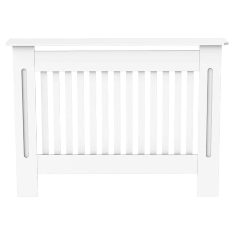 Rootz Radiator Cover - Heating Cover - White - 112L x 19W x 81H cm