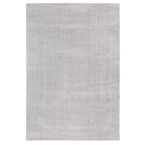 Rootz High-pile Rug - Carpet - Home - Bedroom - Living Room - Silver - 160 x 230 x 2.6 cm