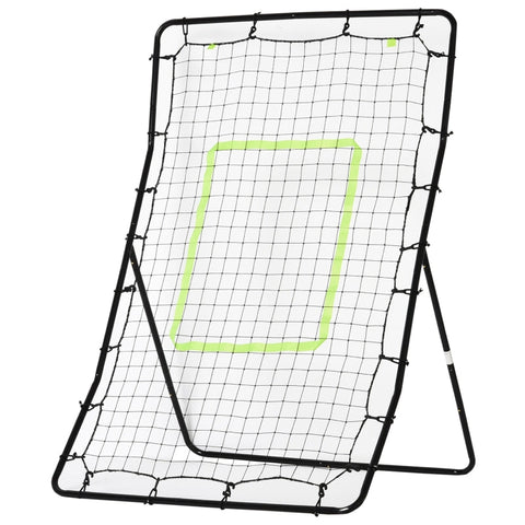 Rootz Rebounder Net - Rebounder - Rebound Wall Net - Kickback  Net - Black - 75x126cm