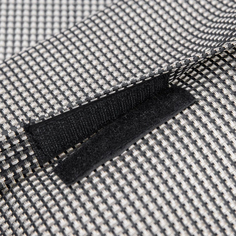 Rootz Lounger Chair - Zero Gravity Chair - Sun Lounger - Deck Chair - Garden Lounger - 9 Positions Adjustable - Weightlessness Lounger - Black/Gray - 70 x 65 x 111 cm