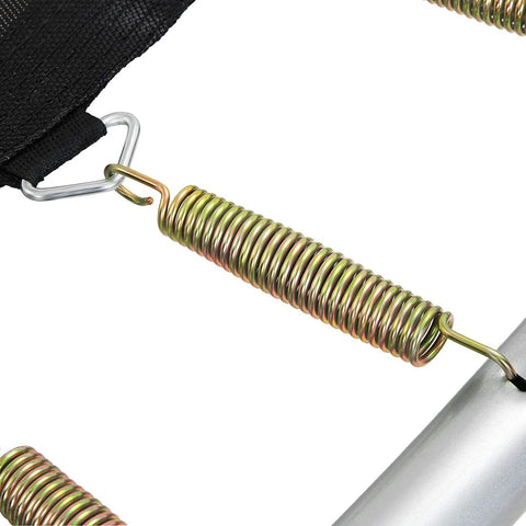 Rootz Trampoline - Outdoor Trampoline - Jumping Mat - Trampoline Jumping Cloth - Kids Trampoline - Mini Trampoline - Trampoline Park - Jumping Trampoline - Black