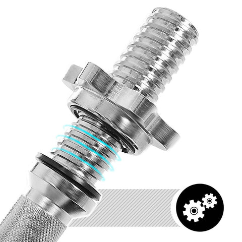 Rootz Dumbbell - Dumbbell Set - Cast Iron Dumbbell - Weight Dumbbells - Adjustable Dumbbells - Hex Dumbbells - Workout Dumbbells - Fitness Dumbbells - Black