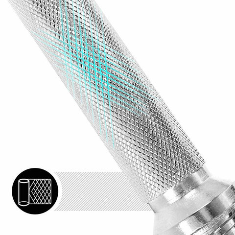 Rootz Dumbbell - Dumbbell Set - Cast Iron Dumbbell - Weight Dumbbells - Adjustable Dumbbells - Hex Dumbbells - Workout Dumbbells - Fitness Dumbbells - Black