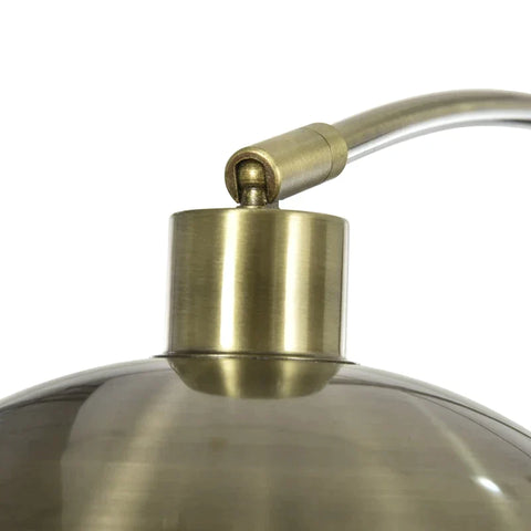 Rootz Arc Lamp - Arc Floor Lamp - Marble Base - Adjustable Shade - Floor Lamp - Metal - 31 x 120 x 205cm