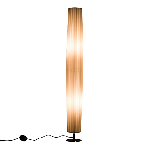 Rootz Vloerlamp - Staande Lamp - Woonkamerlamp - RVS - E27 - Wit - 40W - Antislip - 15 x 15 x 120 cm