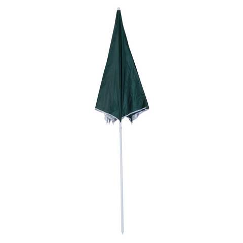 Rootz Parasol - Beach Parasol - Sidewall - Green - 2-Piece - Polyester - Water-repellent - Removable Sidewall - Diameter 220 cm