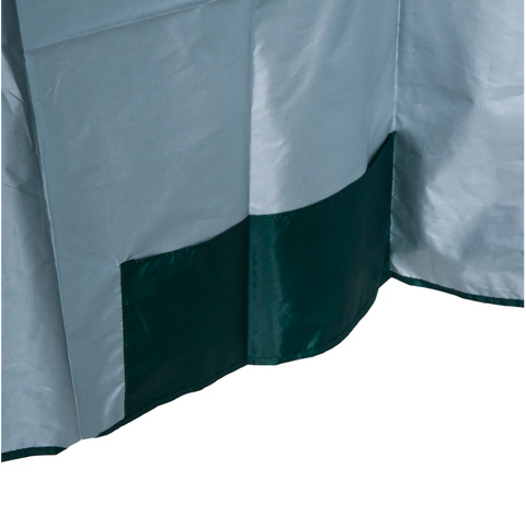 Rootz Parasol - Beach Parasol - Sidewall - Green - 2-Piece - Polyester - Water-repellent - Removable Sidewall - Diameter 220 cm