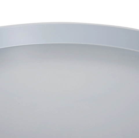 Rootz Side Table - Coffee Table - Drawer - Storage Space - Round Table - Scandinavian - Wood - Gray - 38 x 38 x 45 cm