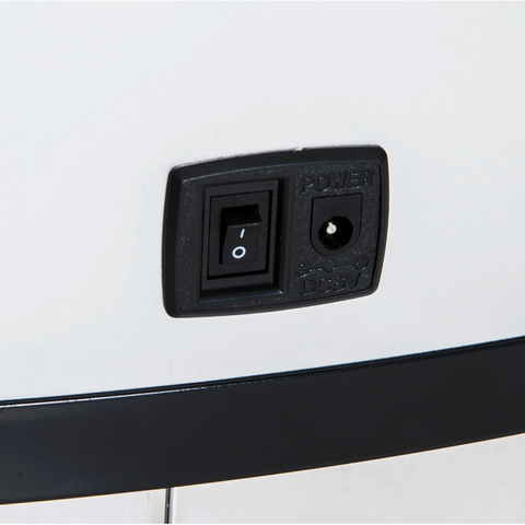 Rootz Trash Can - 48/58 Liter - Dustbin - Automatic Dustbin - Infrared Sensor - Silver - 40.9 x 28.9 x 68 cm