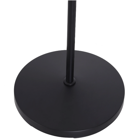 Rootz Floor lamp - Mood lighting - Adjustable Lamp - 40W - Metal - Wood - Black - 54 x 30 x 155 cm