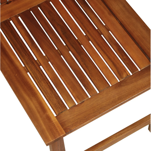 Rootz Lounge Set - Garden Set - 4 Furniture - 1 Sofa - 2 Chairs - 1 Table - 3-4 People - Brown - Cushions - Acacia Wood -