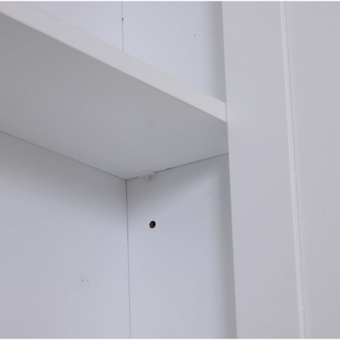 Rootz Bathroom Cabinet - Wall Cabinet - Storage Cabinet - Adjustable Shelf - 3 Levels - White - 53 x 14.5 x 50.5 cm