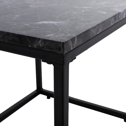 Rootz Salontafels - Set Van 3 - Bijzettafels - Salontafels - Metaal - MDF - Diverse Afmetingen 