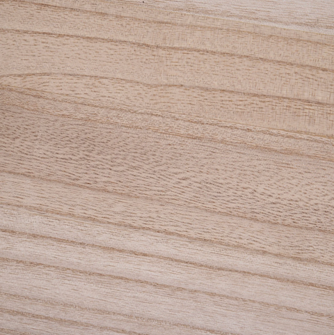 Rootz Salontafel - Bijzettafel - Opbergruimte - Nachtkastje - Mandvorm - Metaal - MDF - Naturel - Zwart - 39,5 x 39,5 x 43 cm