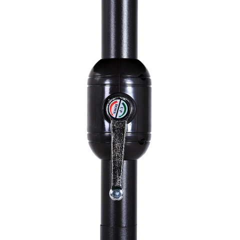 Rootz Parasol - Market Parasol - Large Parasol - Double Parasol - Water-repellent - Polyester - Green/Cream/Grey/Coffee/Black/Red - L460 x W270 x H240 cm