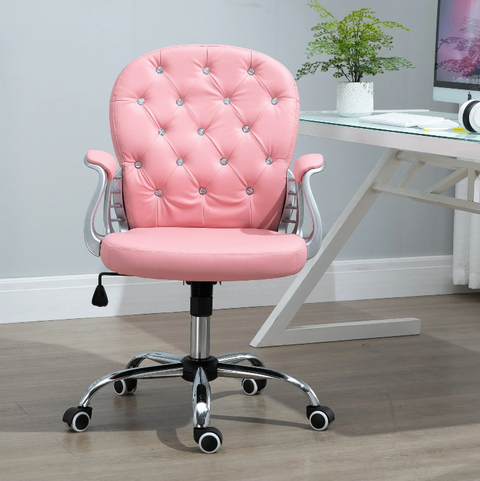 Rootz Office chair - Executive chair - Swivel chair - PU - Foam - Tilting mechanism - 59.5 x 60.5 x 95-105 cm