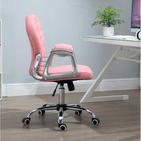 Rootz Office chair - Executive chair - Swivel chair - PU - Foam - Tilting mechanism - 59.5 x 60.5 x 95-105 cm