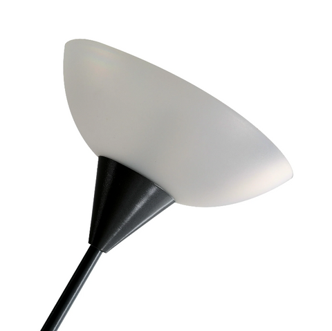 Rootz Floor Lamp - Standing Lamp - Adjustable - Two Lamps - Design - Silver - 28 x 28 x 179.5 cm