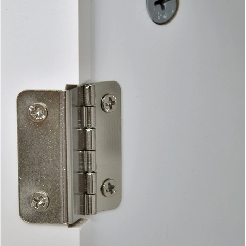 Rootz Muscilteo Mirror cabinet - Bathroom cabinet - Upper cabinet - Open compartments - Storage space - White - MDF - 60 x 18 x 63 cm