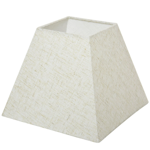 Rootz Table Lamp - Rotating Crystals - Atmosphere - Fabric Shade - Metal Base - Cream - METal - Fabric - 20 x 20 x 47 cm