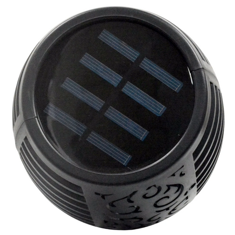 Rootz Garden Lamp - Set Of 2 - Electric Torch - Garden Torch - 51 LEDS - Waterproof - Plastic - Black