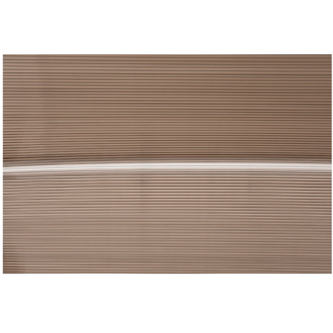 Rootz Awning - Front door awning - Sun protection - Canopy - Polycarbonate - Brown - 100/120 x 80 cm