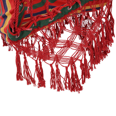 Rootz Hängesessel – Schaukel – Schwebestuhl – wetterfest – UV-beständig – bunt – bis 120 kg – 100 x 60 cm 