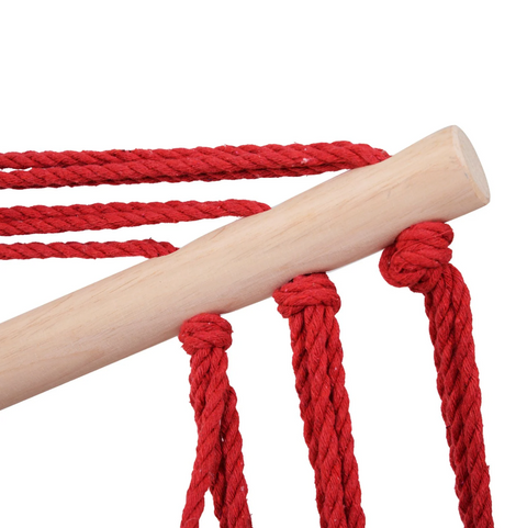 Rootz Hängesessel – Schaukel – Schwebestuhl – wetterfest – UV-beständig – bunt – bis 120 kg – 100 x 60 cm 