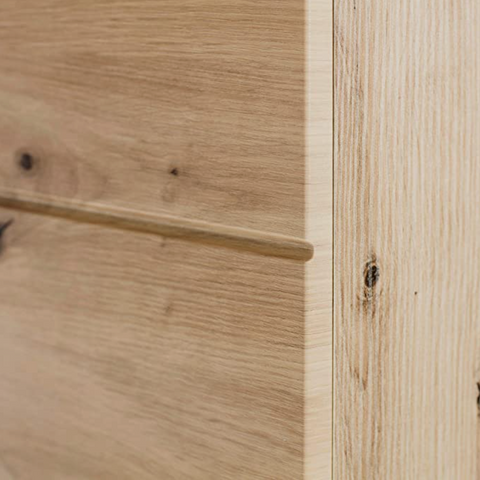 Rootz Bathroom Cabinet - High Cabinet with Open Compartment - High Gloss - 73 x 190 x 31 cm