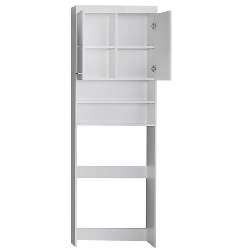 Rootz Bathroom Cabinet - Washing Machine Cabinet - High Gloss - 63 x 187 x 24cm