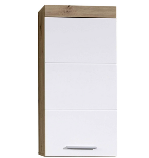 Rootz Wall cabinet - Bathroom cabinet - High gloss - 37 x 77 x 23cm