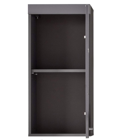 Rootz Wall cabinet - Bathroom cabinet - High gloss - 37 x 77 x 23cm