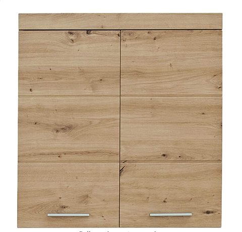 Rootz Wall cabinet - Bathroom cabinet - High gloss - 73 x 77 x 23cm