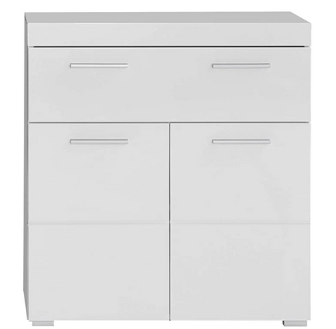 Rootz Bathroom cabinet - Cupboard - High gloss - 73 x 79 x 31 cm