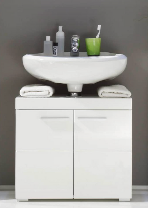 Rootz Bathroom Set - Bathroom Cabinets - High Gloss - 60 x 190 x 34cm