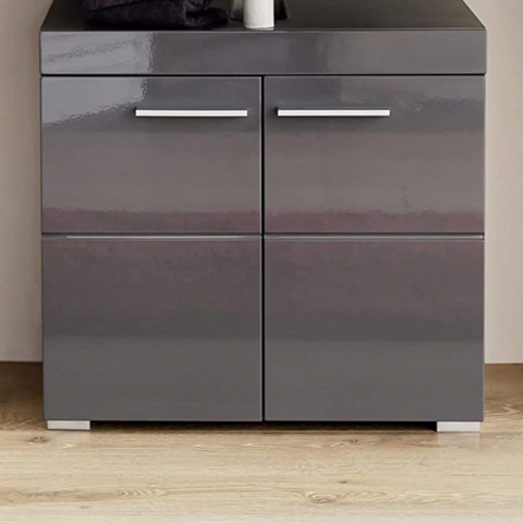 Rootz Bathroom Set - Bathroom Cabinets - High Gloss - 60 x 190 x 34cm