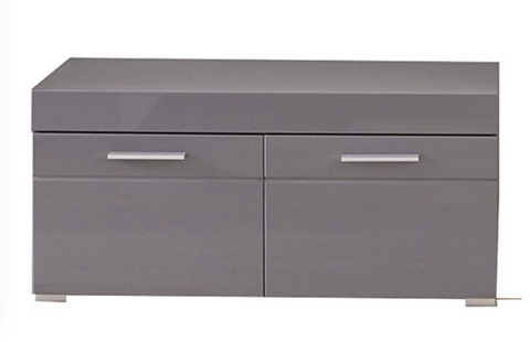 Rootz Schoenenkast - Bench - Hoogglans - 91 x 42 x 38 cm