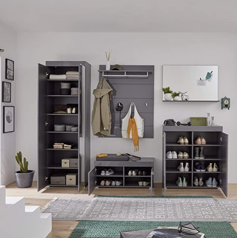 Rootz Schoenenkast - Bench - Hoogglans - 91 x 42 x 38 cm