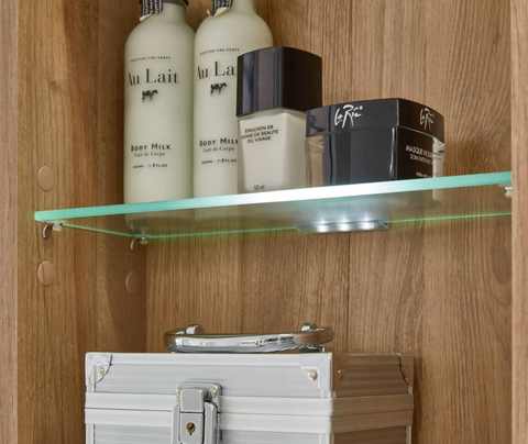 Rootz Bathroom cabinet - Mirror - High gloss - 123 x 71 x 18 cm