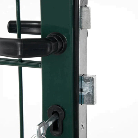 Rootz Garden Gate - Steel Garden Gate - Gate - 97 x 150 cm