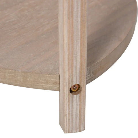 Rootz Floor Lamp - Lampshade - Lamp Shelf - Living Room - Bedroom - Grey - 46 x 46 x 158.5 Cm