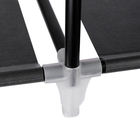 Rootz Fabric Cabinet - Folding Cabinet - Cloth Cabinet - Wardrobe Cabinet - Fabric Storage Cabinet - Closet Cabinet - Fabric Organizer Cabinet - Portable Fabric Cabinet - Fabric Wardrobe - Cloth Storage Cabinet - Black - 150 x 175 x 45 cm